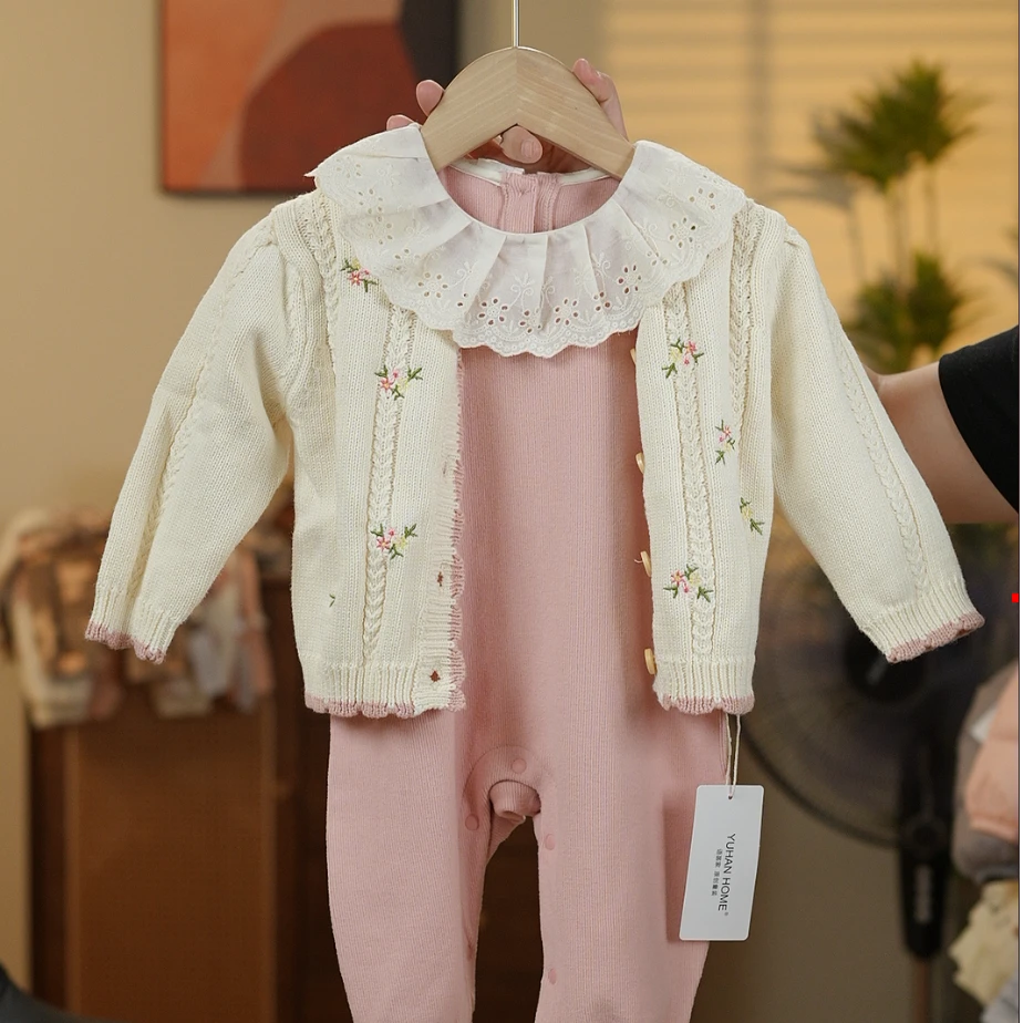 宝宝开衫纯棉外套ins风婴儿