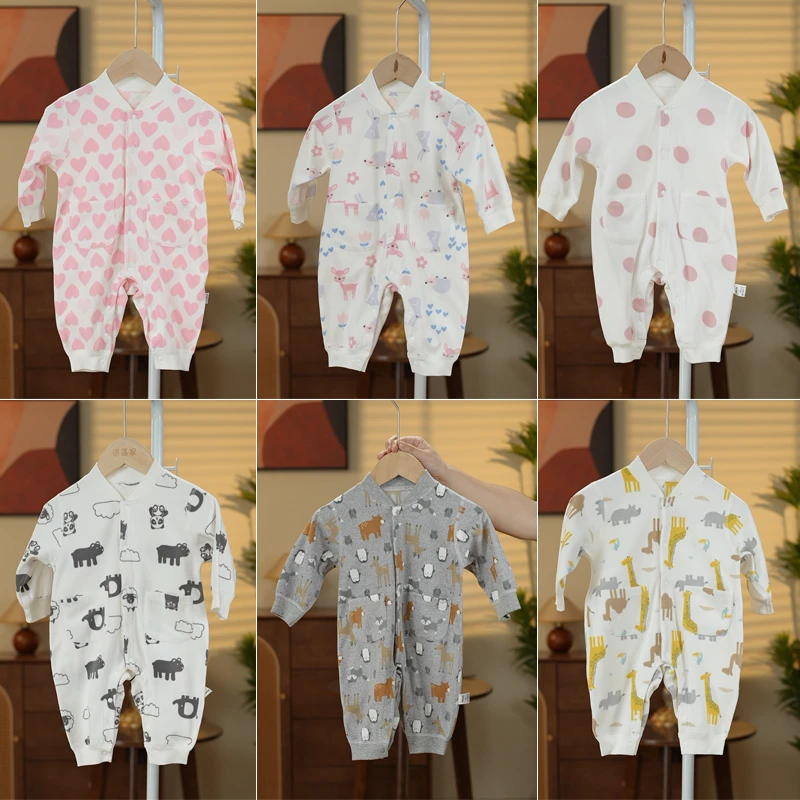 15色可选婴儿摇粒绒连体衣保暖秋冬