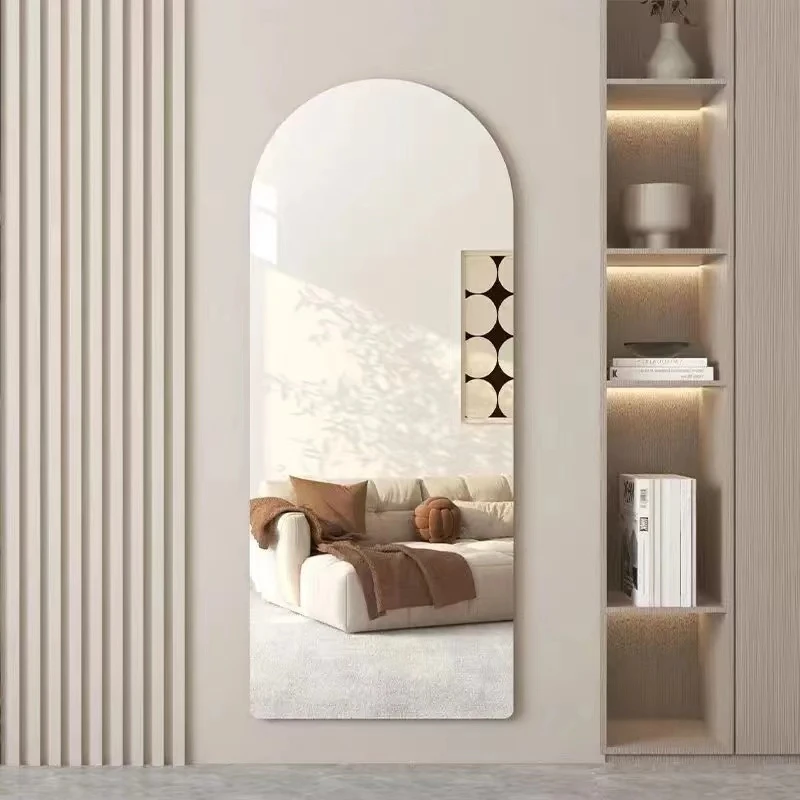 全身镜亚克力软镜子化妆镜粘贴卫生间浴室卧室贴墙不拼接自粘贴墙