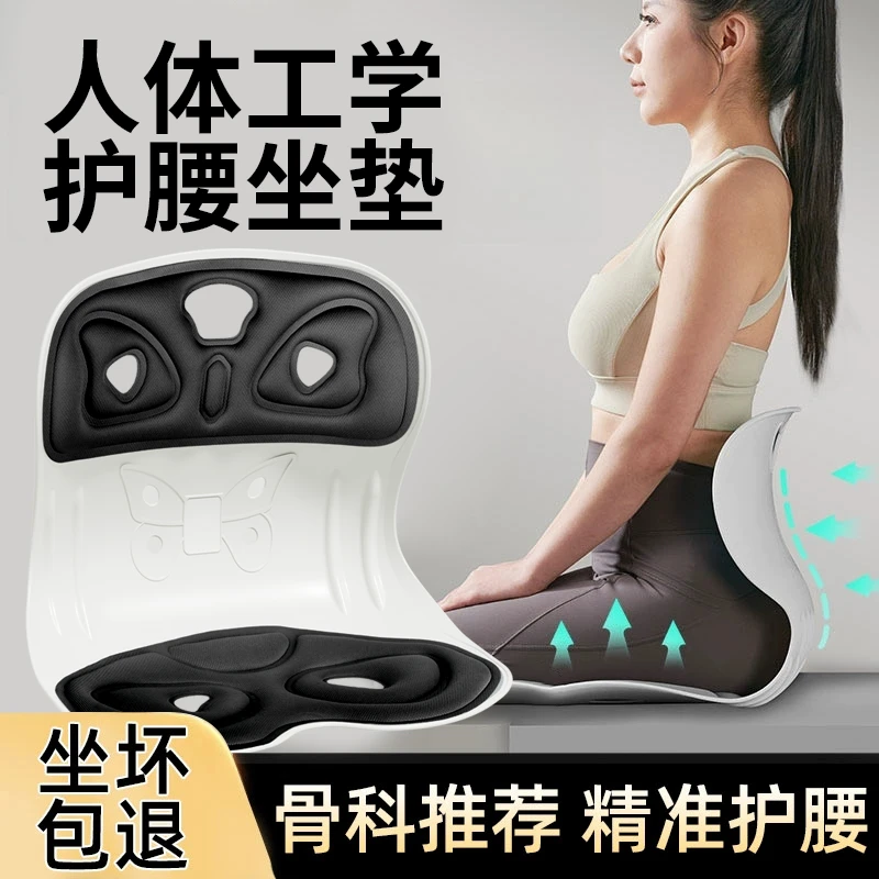EJE人体工学坐姿椅座椅靠垫护腰坐垫久坐神器护腰纠正坐姿椅