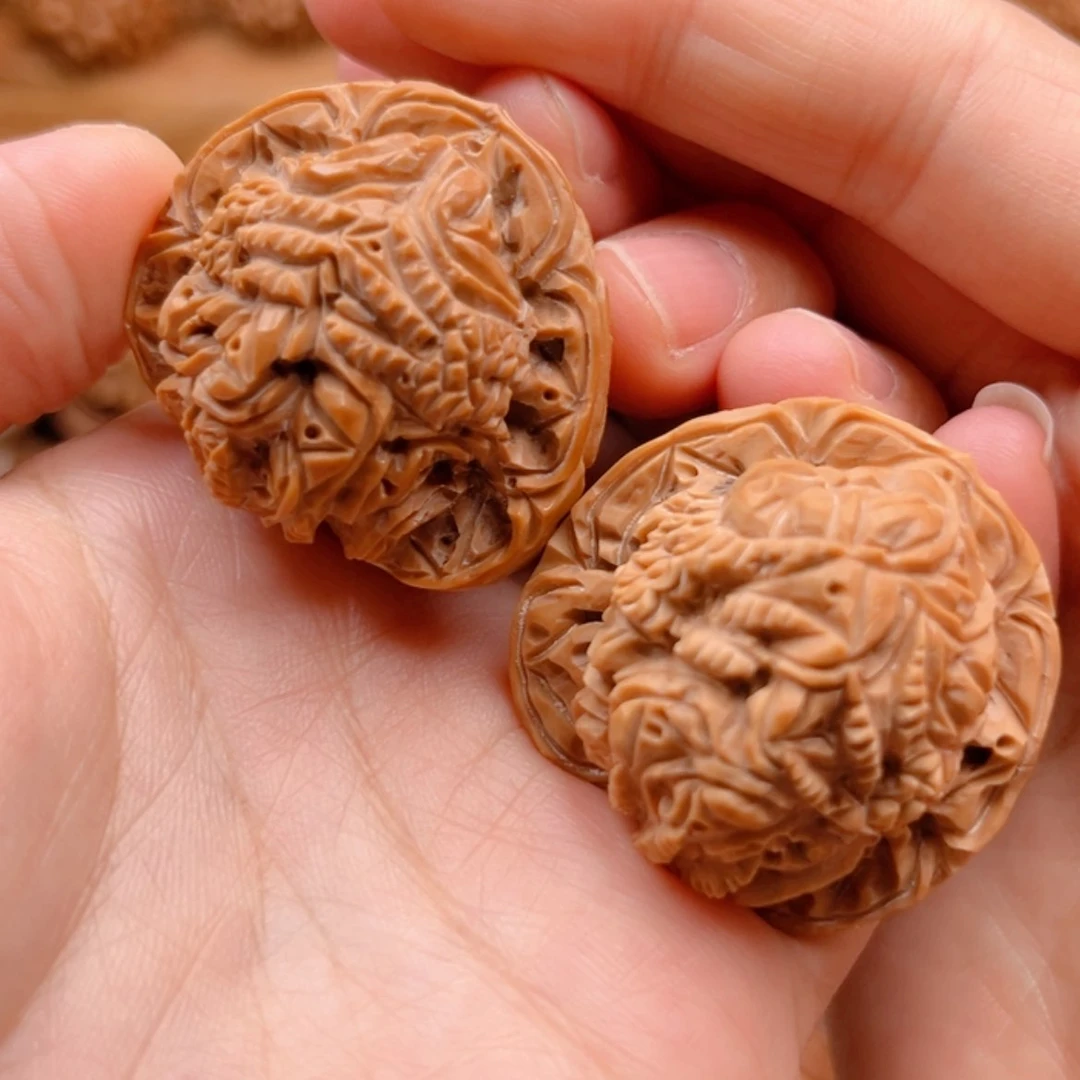 【闪购商品】文玩核桃吊坠豆*金蟾50