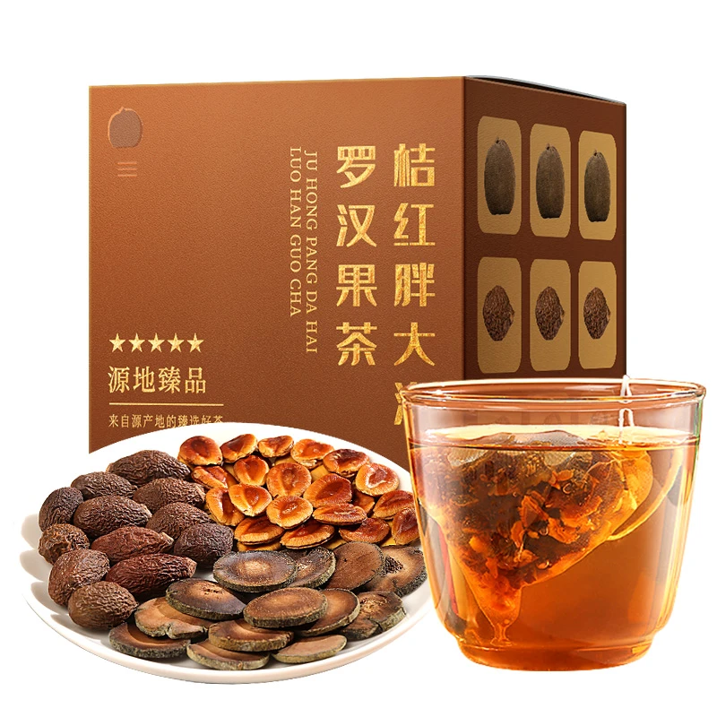 福东海 桔红胖大海罗汉果30g 优选方便即泡即喝
