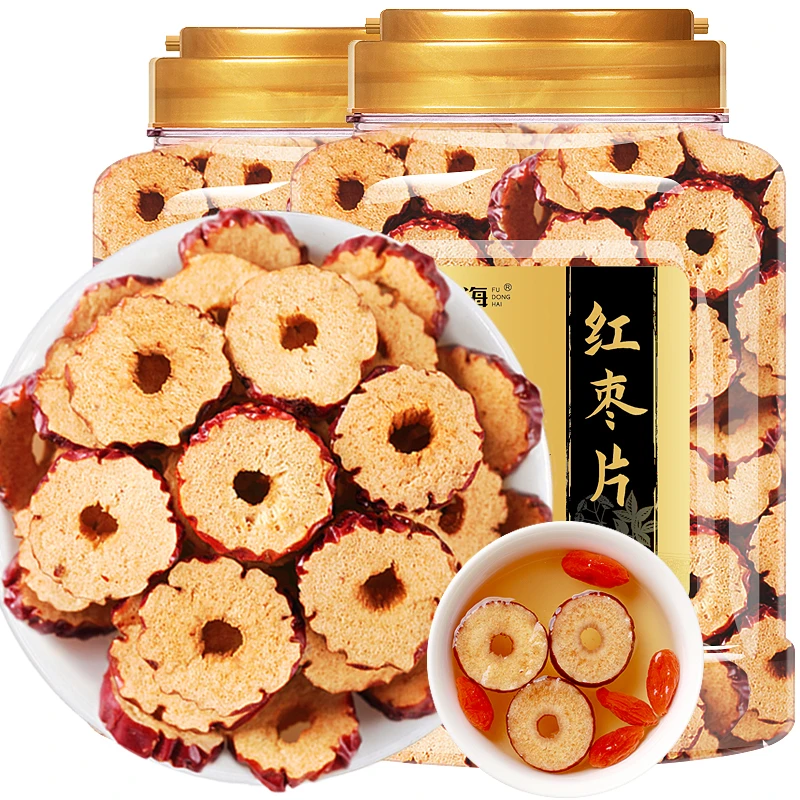 福东海 红枣片190g/瓶  2瓶组合（380g/组）红枣切片新疆原产 煲汤