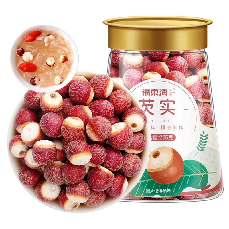 福东海 芡实225g/瓶 肇庆原生粉糯芡实可搭枸杞煮 锥形瓶
