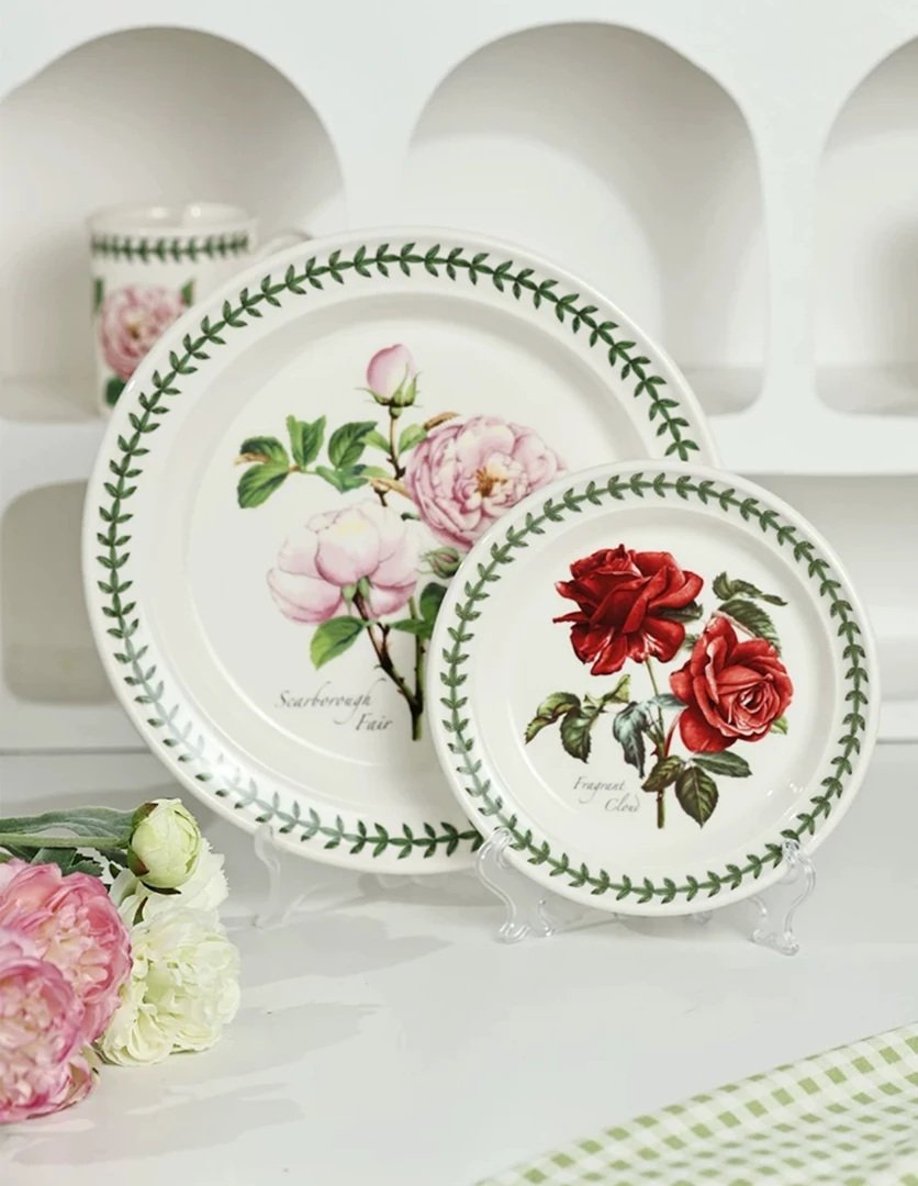 Portmeirion波特美林英国欧式餐盘家用盘菜盘西餐平盘圆盘