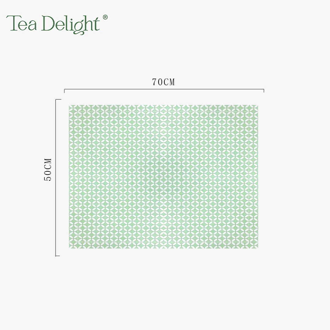 茶欢Tea Delight 霍蒂库尔 全棉纯棉50*70CM尺寸茶巾