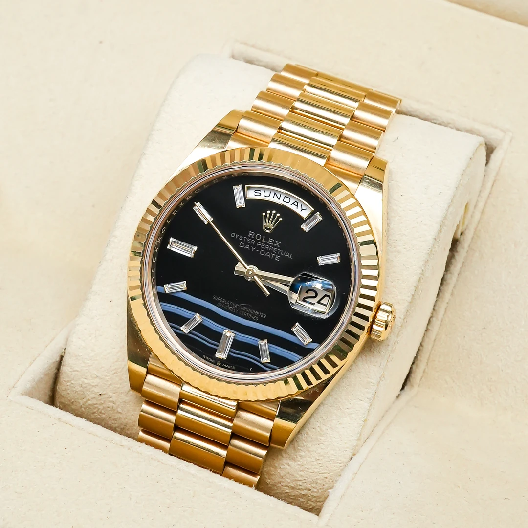 99新 Rolex/劳力士 228238 黑玛瑙 23年全套全长