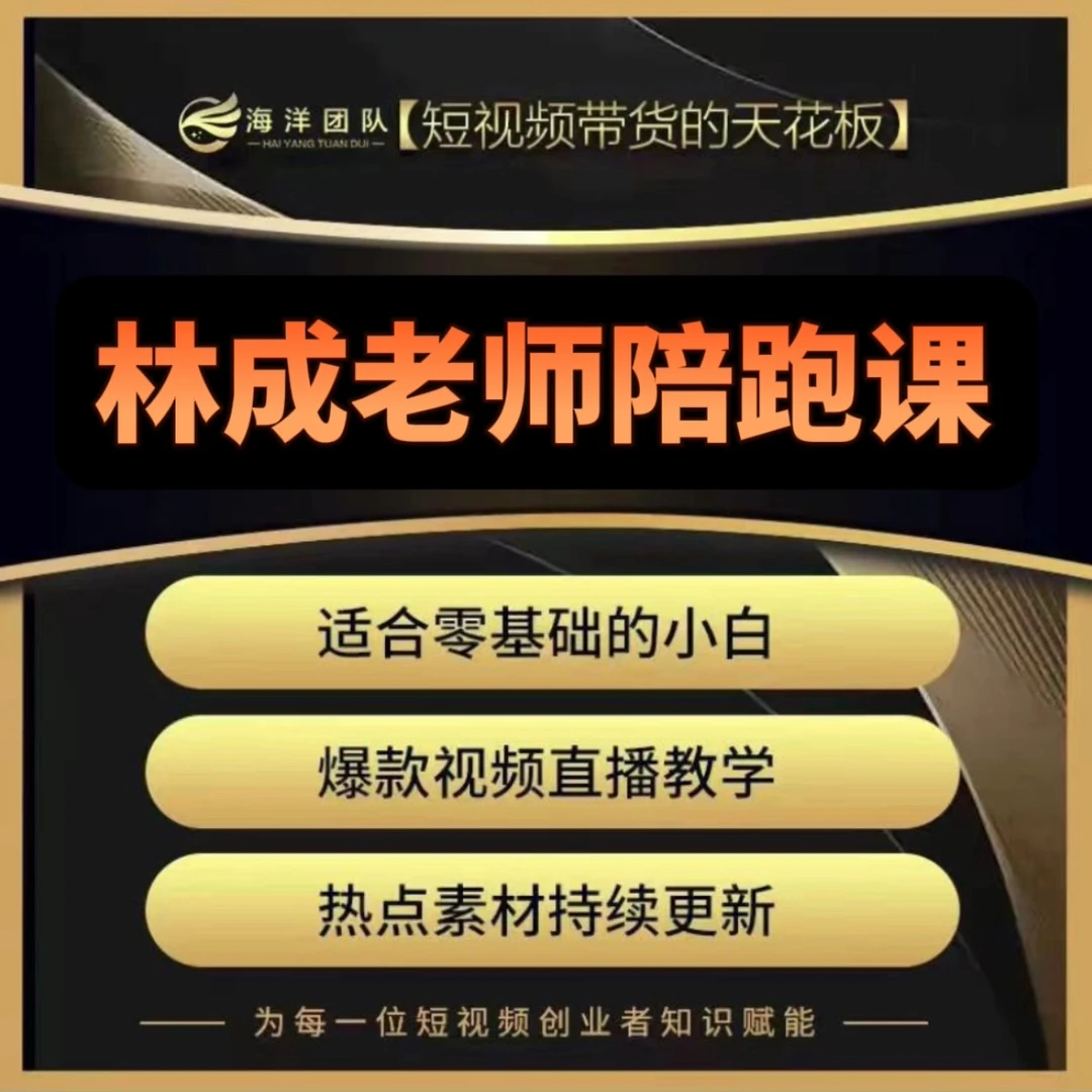 林成老师陪跑课(报名入口L）