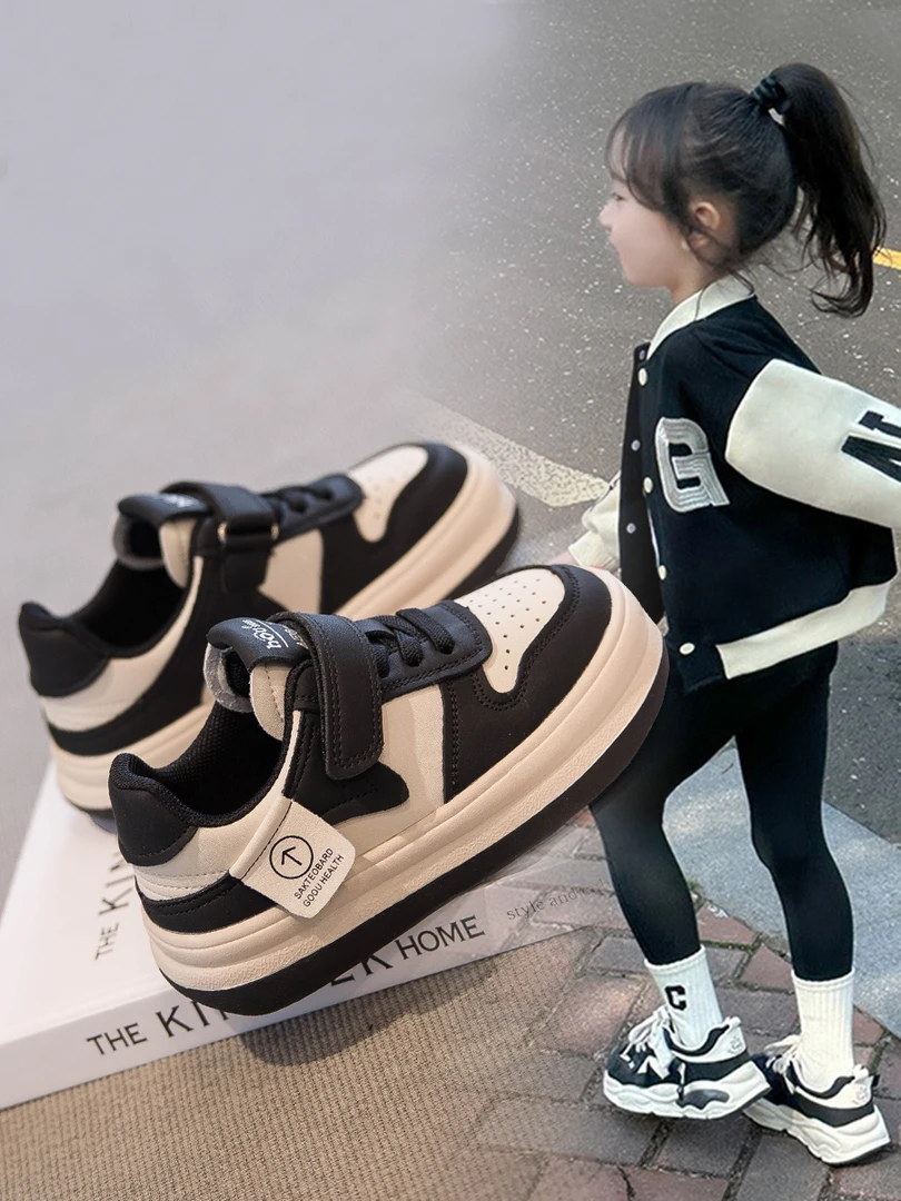 女童鞋2024春季新款儿童中大童男童鞋子运动鞋男宝鞋百搭软底春秋