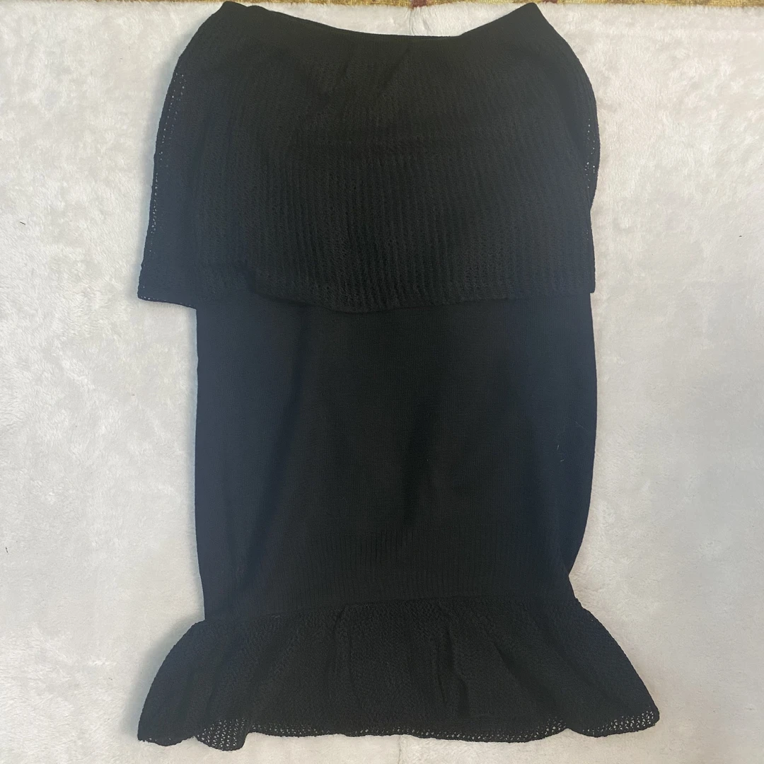 (MY)51 网红针织时尚百搭女士黑色保暖毛衣190706