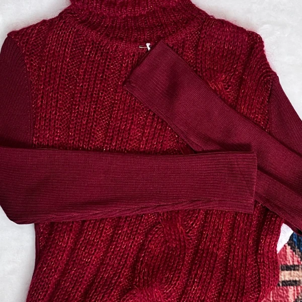 (MY）20 长袖网红时尚休闲百搭女士黄色毛衣541