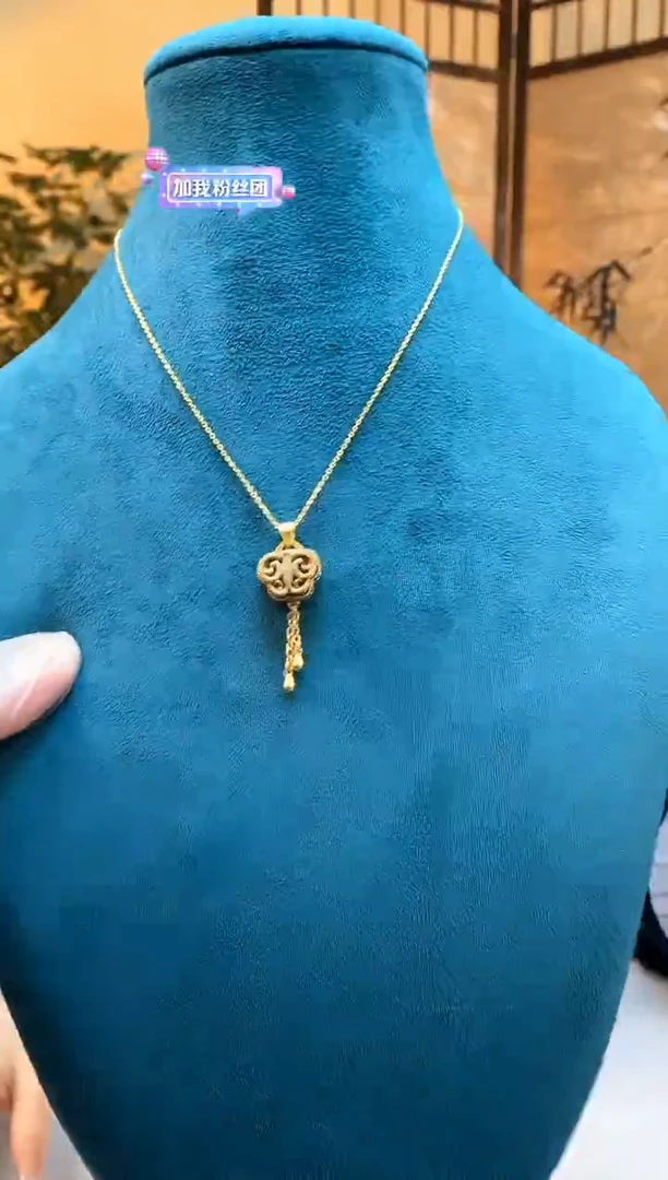 【闪购商品】香道类老山檀香香囊项链