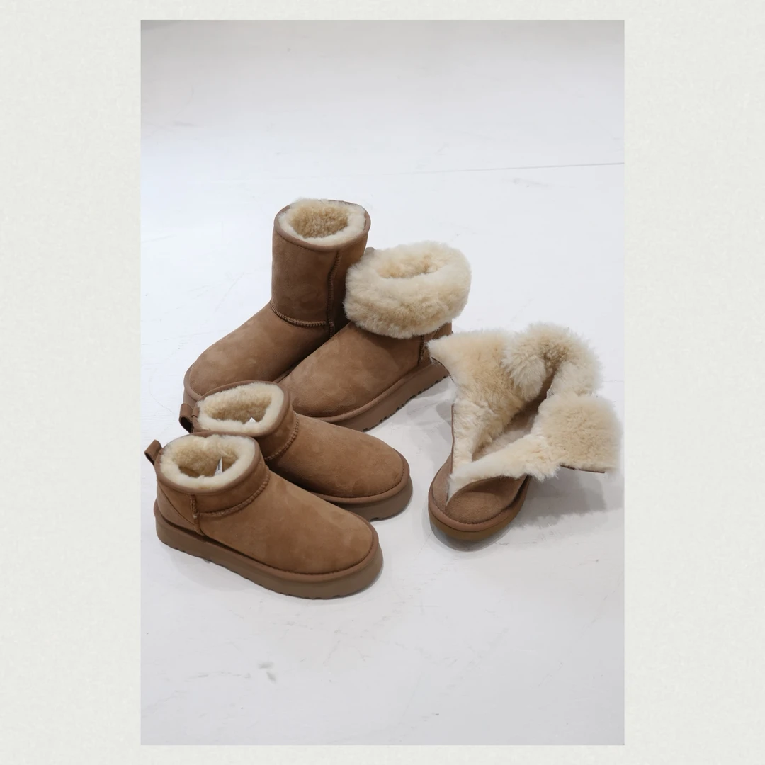 基础厚底保暖雪地靴