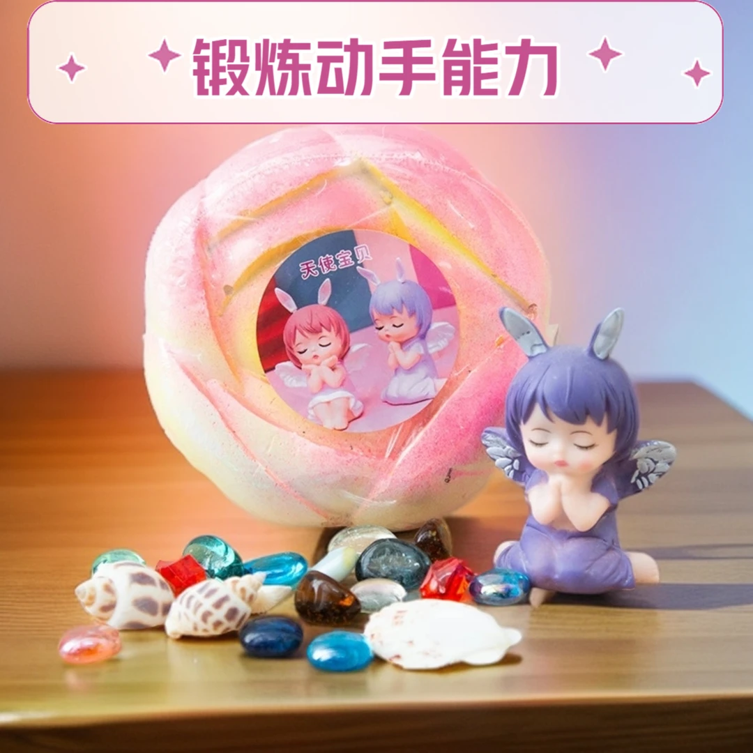 考古宝石挖掘动手童益智手工敲挖宝石diy寻宝藏考古玩具批发