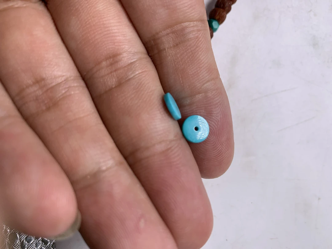 绿松石 隔片 鼓珠 副配