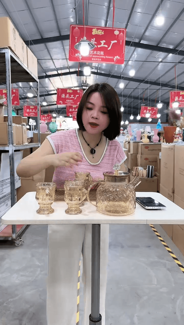 【闪购商品】于清ZV-尾货-30早一壶四杯无托盘