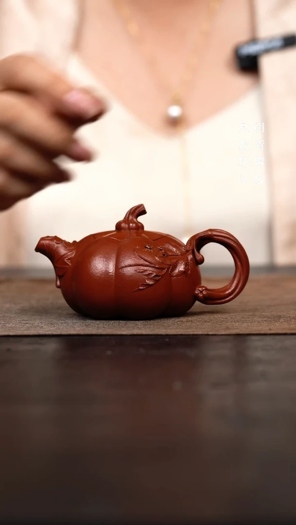 【闪购商品】紫砂茶壶全手工南瓜壶