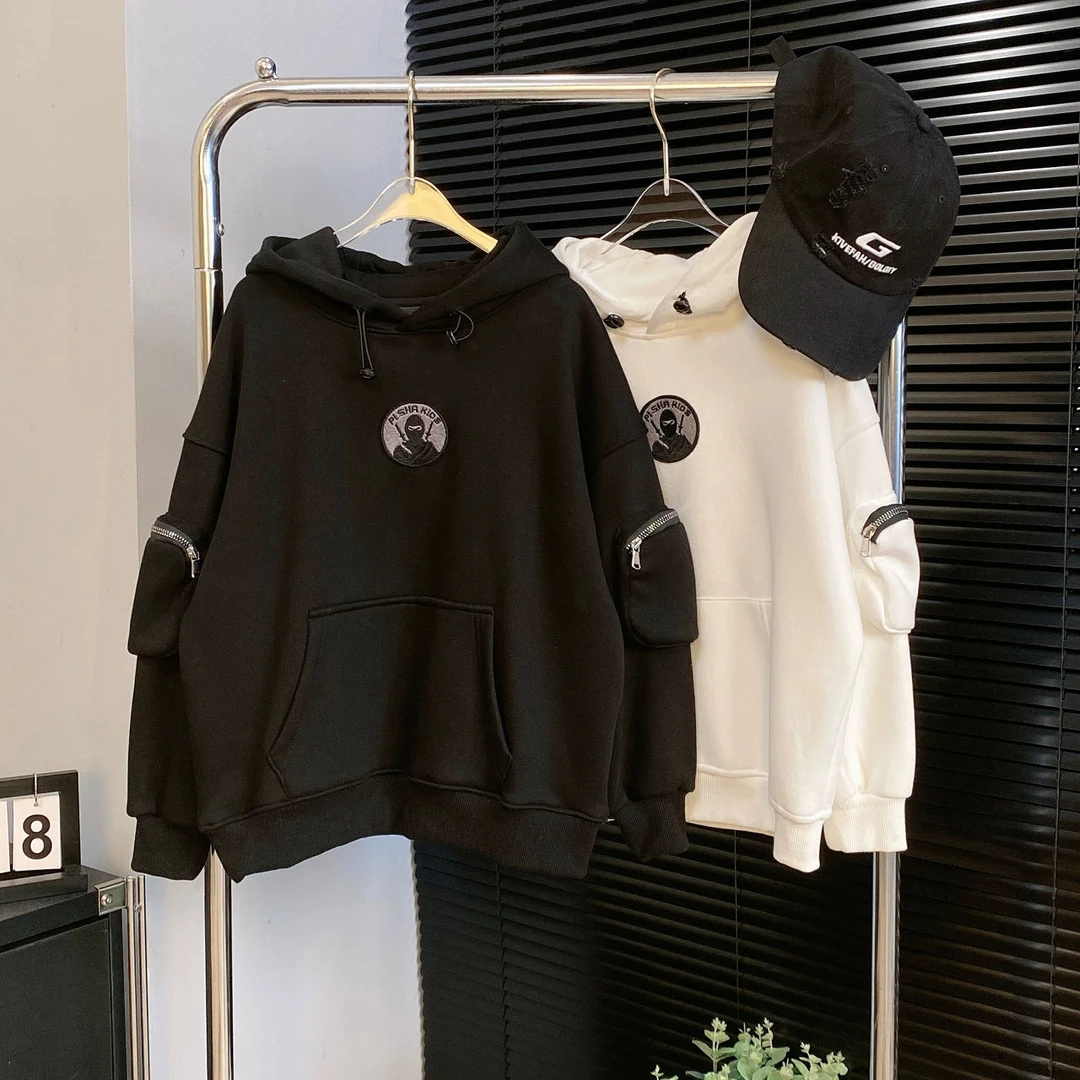 【嘟妈童装】男童秋季帽衫2024中大童春秋款连帽卫衣3222