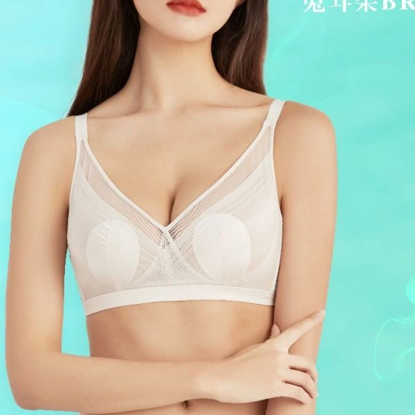 ABC杯无痕夏季薄款内衣女士高弹力聚拢调整型文胸 7120#