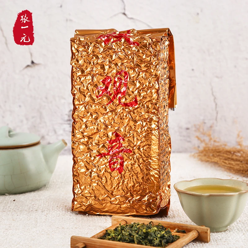 张一元茶叶兰花香乌龙茶铁观音浓郁香型传统工艺袋装茶铁观音250g