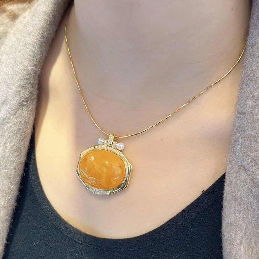 【周老板】“蜜蜜”蜜蜡项链