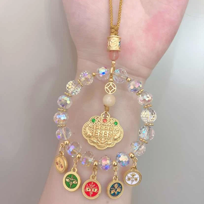 五路财神车挂饰品