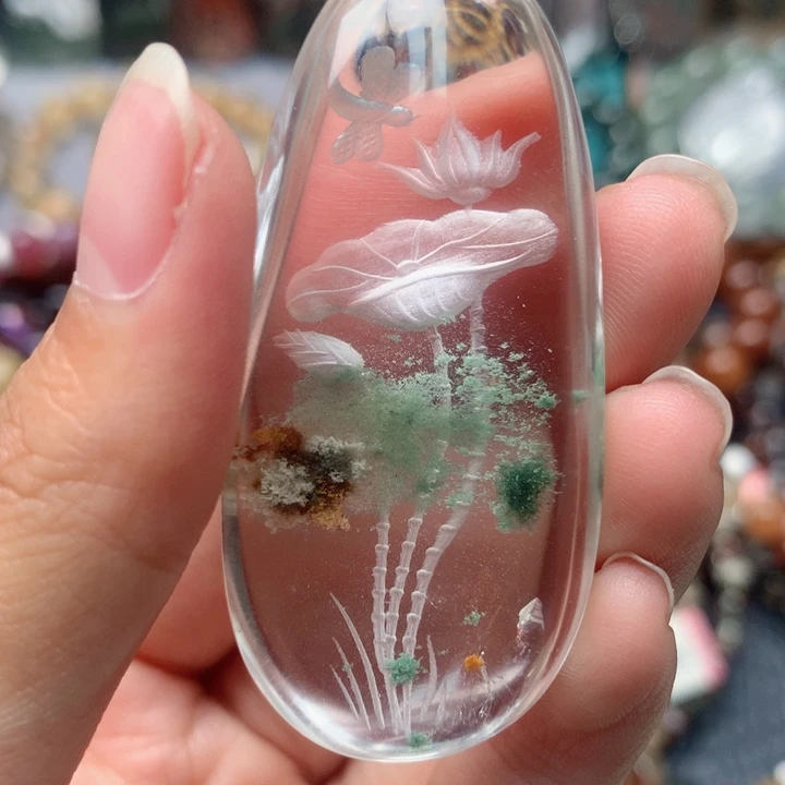 水晶吊坠(不含链)未镶嵌