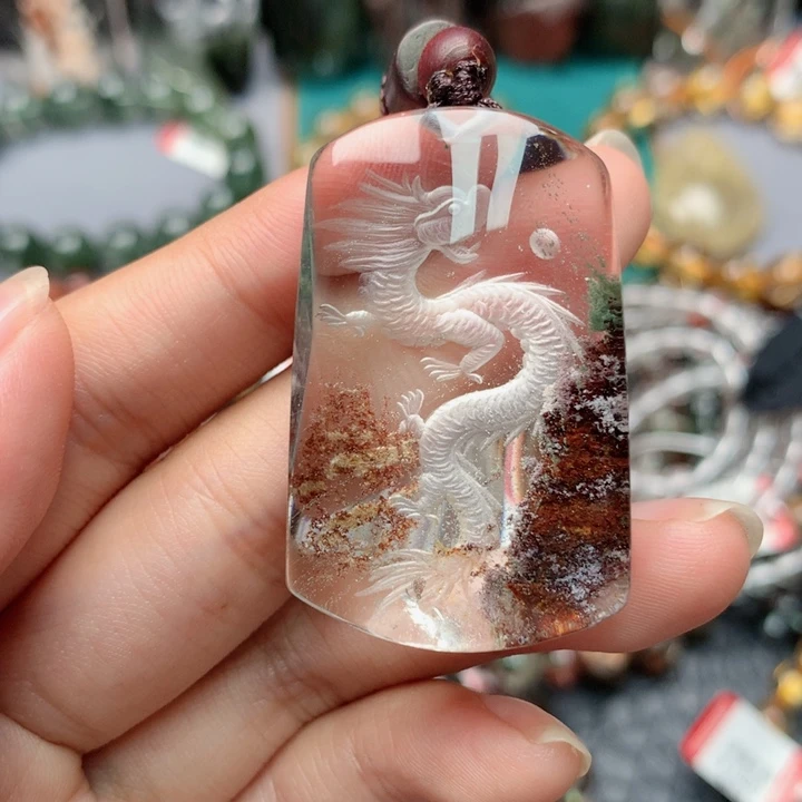 水晶吊坠(不含链)未镶嵌