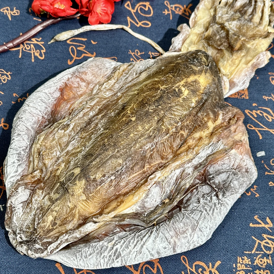 野生船晒血墨鱼干鱼胶花胶 干货100g-500g