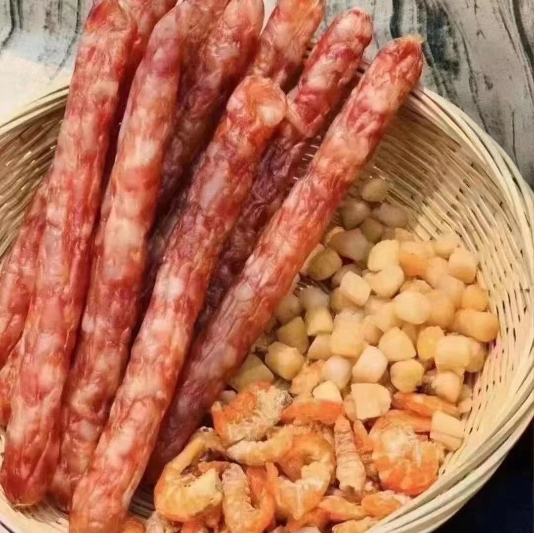海鲜腊肠  500g/包 农家自晒 买一送一