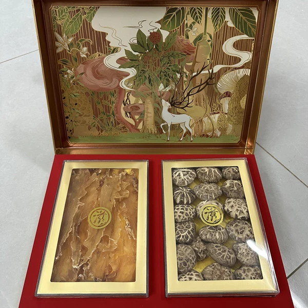 中秋干货双拼套装花菇120克+鳕鱼胶100克