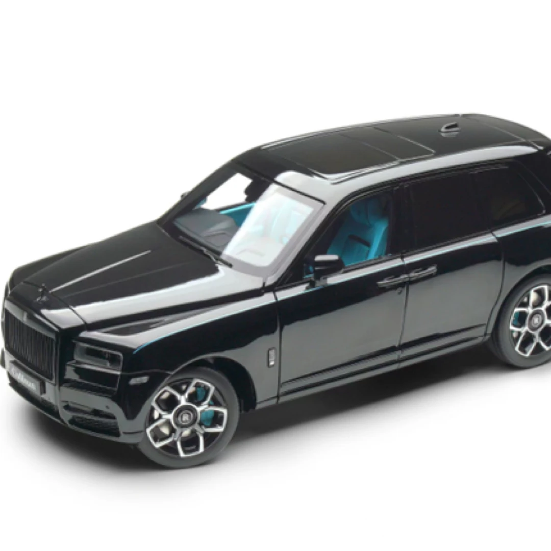 OEM皮箱版 1/18 合金全开 劳斯莱斯 Cullinan BB钓鱼坐版汽车模型