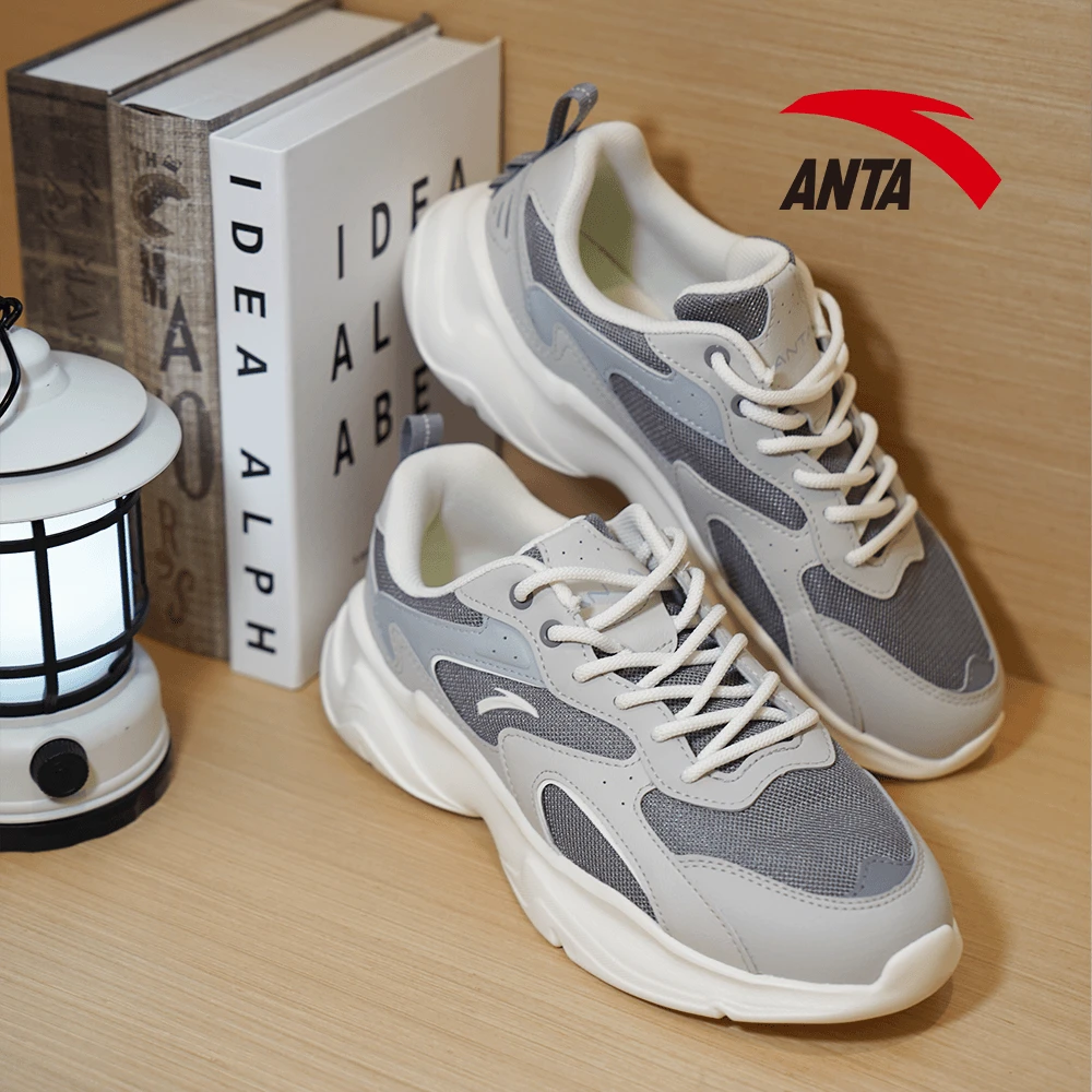 安踏小潮拜丨24年户外老爹休闲男鞋轻便透气舒适运动鞋112448801R