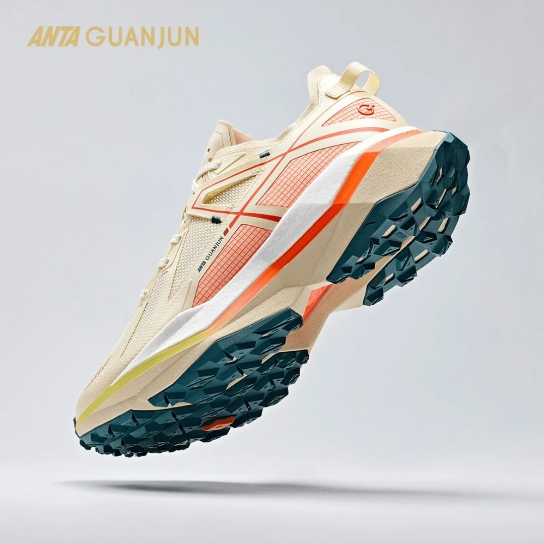 安踏冠军户外系列 猎隼夏季越野跑鞋男子户外运动鞋112426602A