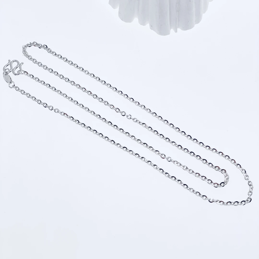 铂金Pt950闪O项链5克以上 经典时尚百搭款