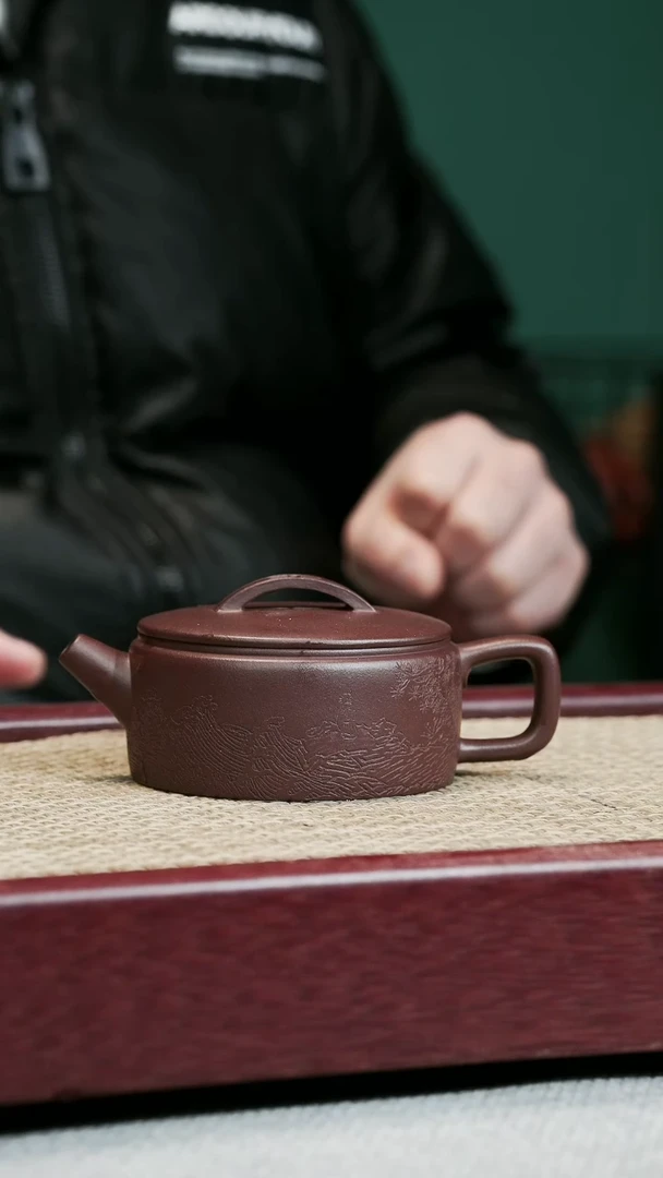 【闪购商品】紫砂茶壶紫泥汉瓦