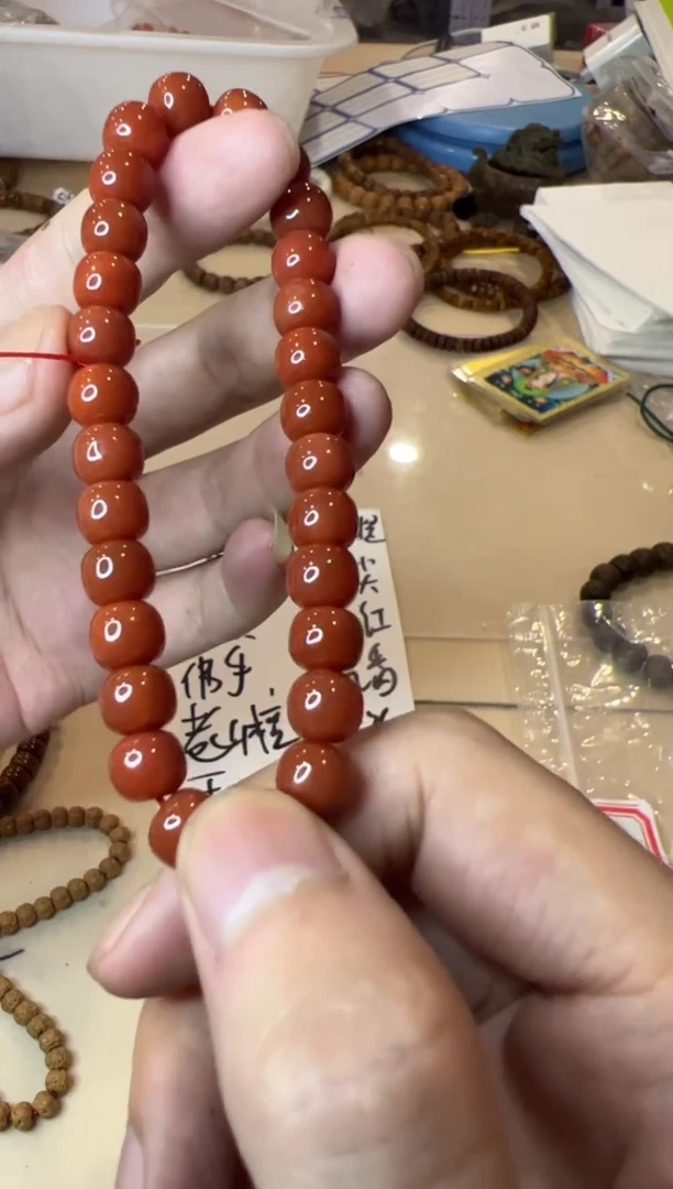 【闪购商品】南红玛瑙手链未镶嵌082231 南红单圈