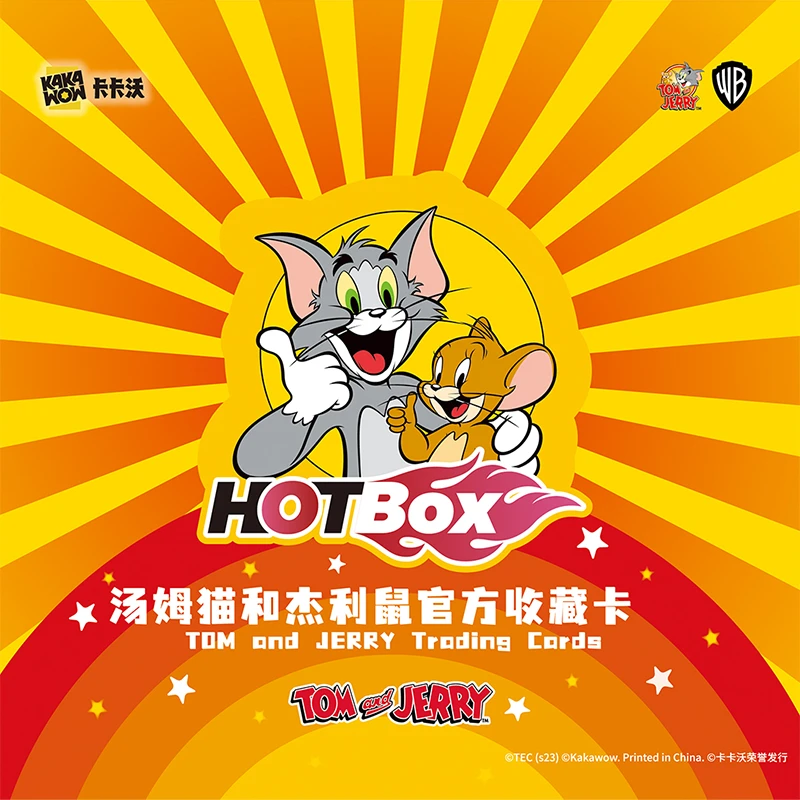 SuplayHOTBOX热盒系列【汤姆猫和杰利鼠官方收藏卡牌】