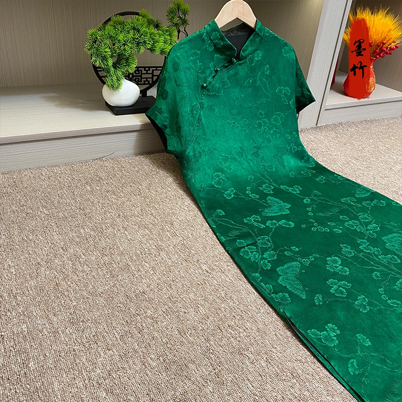 【芷婉】新中式国潮时尚双面双穿气质优雅高级感女装连衣裙68093