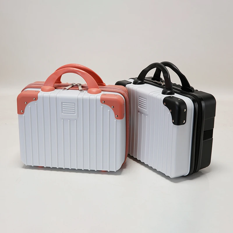 新款轻便白色防水复古网红手提箱化妆箱便携行李箱旅行箱收纳箱