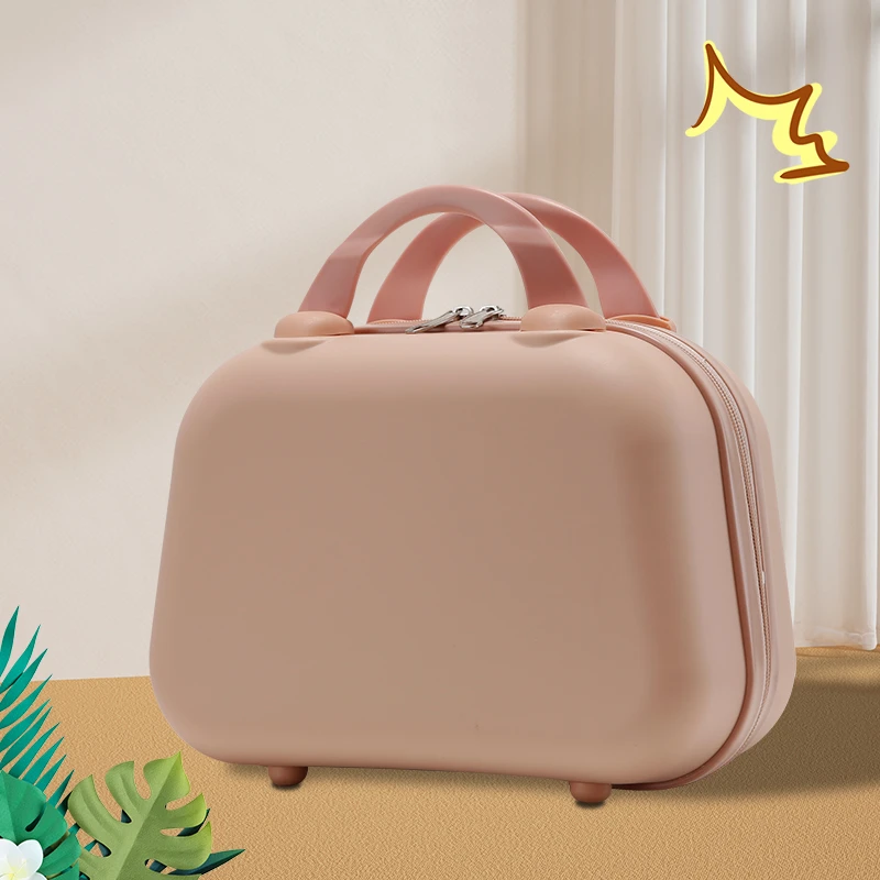 12寸时尚手提箱化妆品收纳箱包化妆箱旅行箱登机箱化妆包高颜值