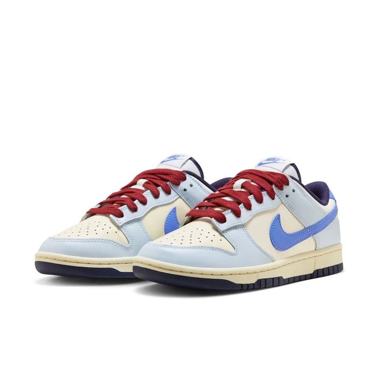 NIKE DUNK LOW 女子低帮海艳蓝拼接红蓝北卡蓝休闲板鞋FV8113-141