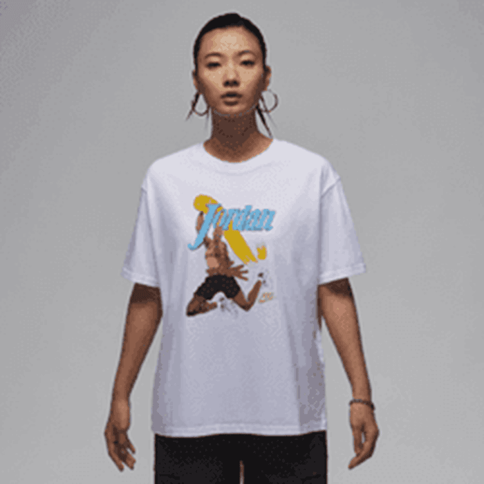 Nike 白色运动短袖T恤百搭舒适休闲清新简约 FV7123-100