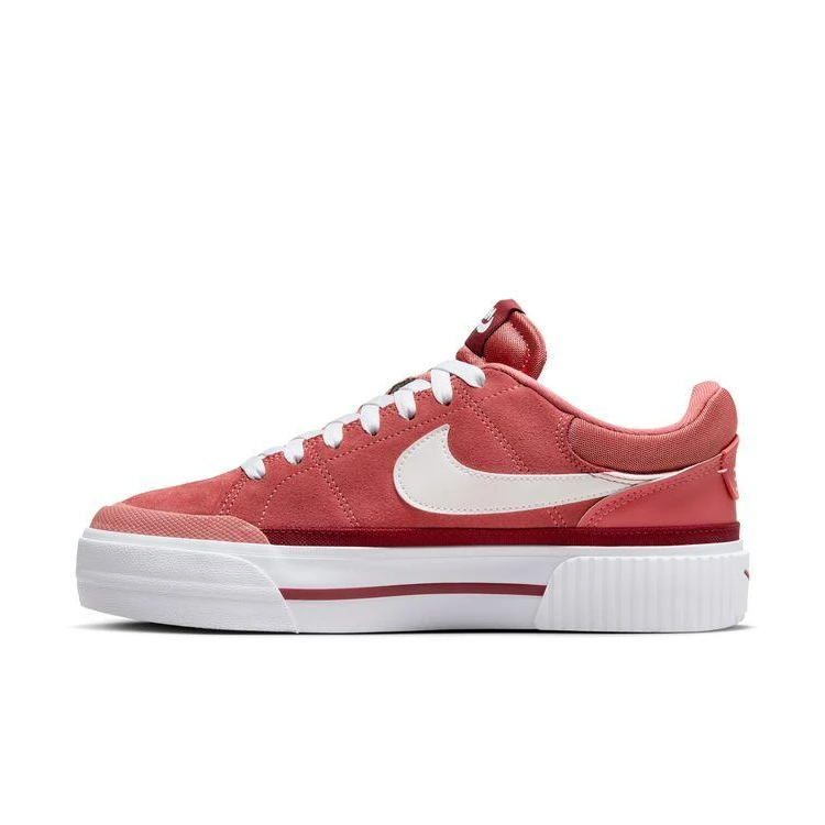 Nike 白红粉白钩女子松糕板鞋休闲运动复古 FJ1986-600
