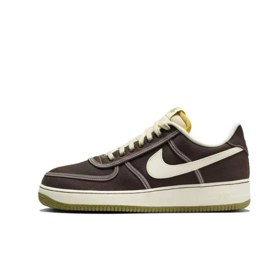 Nike 棕色空军男子低帮百搭舒适运动休闲板鞋 CI9349-201