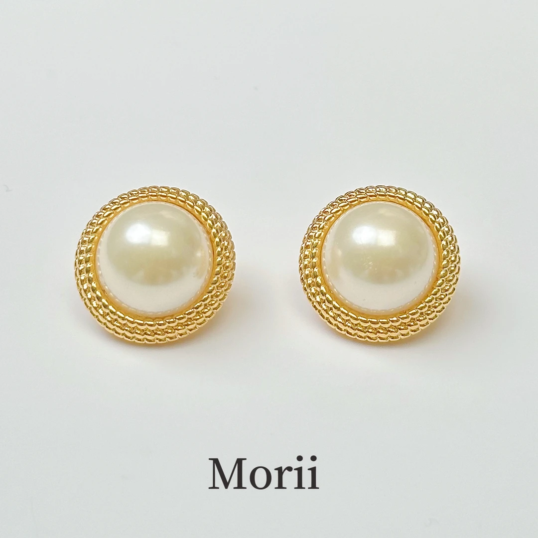 铜合金耳饰 A260 金色法式极简温柔通勤耳环高级感小众耳钉新款