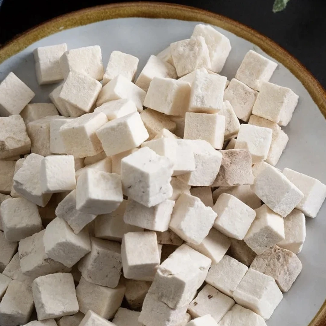 云南土特产茯苓切块500克包邮