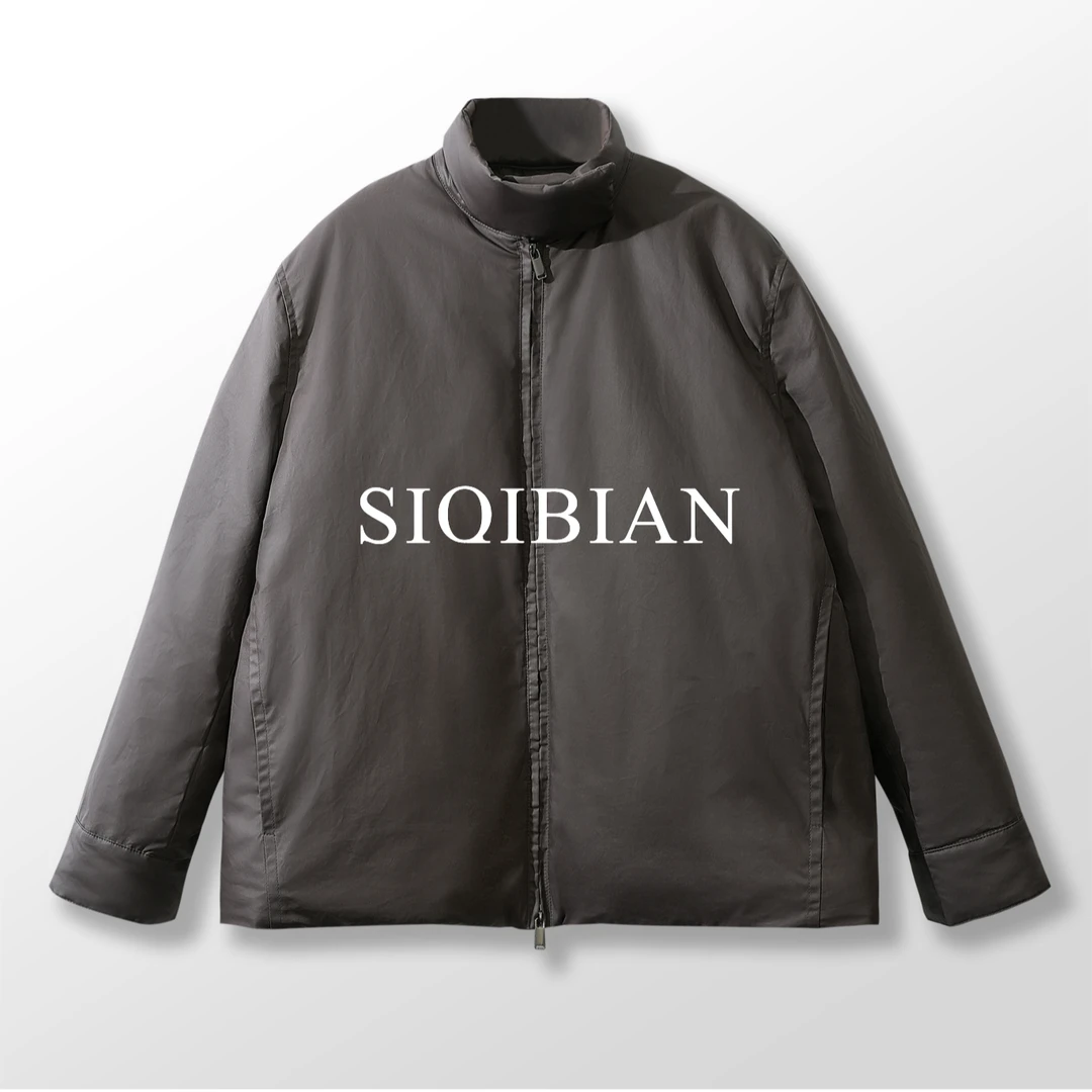 SIQIBIAN ｜25SS秋季新品休闲百搭巧克力棉服外套-SQ-WT076