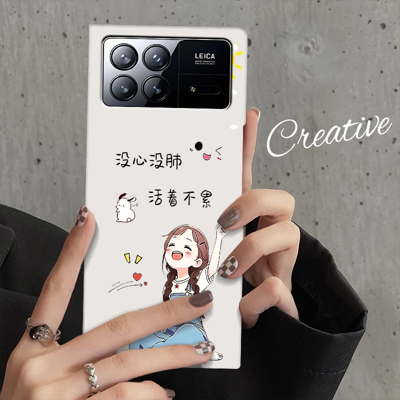 小米mixfold3手机壳幸运女神折叠屏MIXFOLD2全包高级感防摔保护套