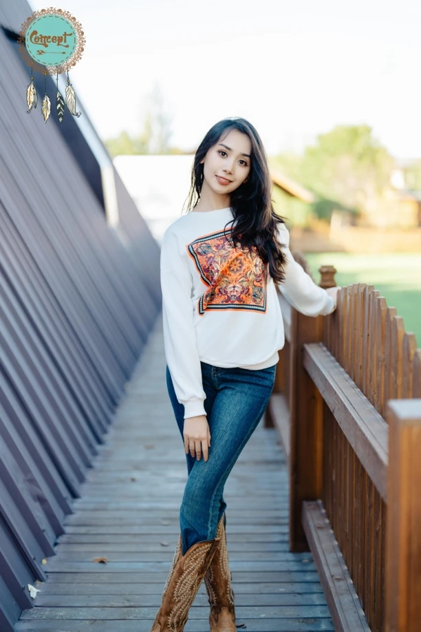 Concept限量款图腾卫衣